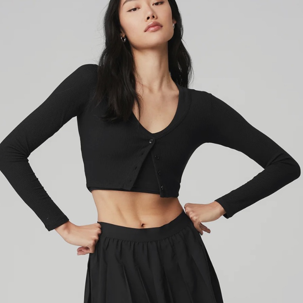 Alo | Cropped Cardigan | Size XS | Brand New Without Tags